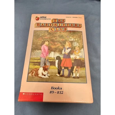 Baby Sitters Club Books 9 10 11 12 Ann M Martin Apple Paperbacks Sealed - Imagem 1 de 3