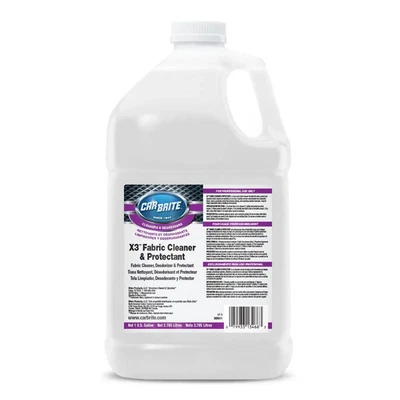Car Brite X3 Fabric Cleaner & Protectant Cleaner 1 Gal - Image 1 of 2