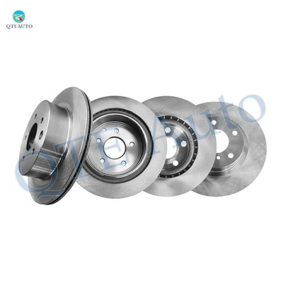 Set of 4 Front 295.5mm-Rear 292mm Brake Rotors For 2003 2004 Infiniti G35 Base - Image 1 of 4