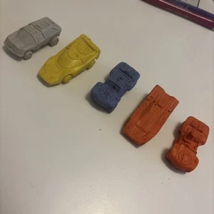 Lotto di 5 gomme vintage anni 70 Lesney Matchbox Diener Industries auto-jeep-buggy - Foto 1 di 11