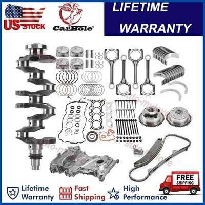 G4NC Engine Rebuild Overhaul Kit For Hyundai Tucson Kia Soul Forte 2017-20 2.0L - Image 1 of 4