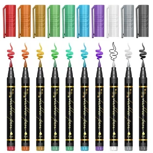 Temporary Tattoo Markers for Skin 10-Body Markers for Kids & Adults Tattoo Pen ♐ - Picture 1 of 7