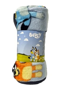 “Bluey Kids Travel Blanket 40x50 – Soft Fleece Throw for Naps & Car Rides” - Picture 1 of 3