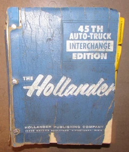 Hollander 45th Auto Truck Edición Intercambio Manual 1979 - Imagen 1 de 1