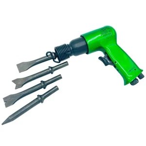 DYNAMIC POWER Short Barrel Air Hammer Kit with 4-Chisels, Alloyed steel barre... - Picture 1 of 8
