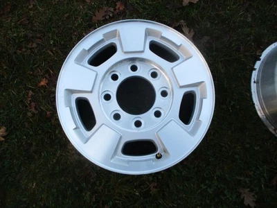 Aro de roda 17"" x 7,5"" Silverado 2500 3500 prata usinada fabricante de equipamento original 5500 2011-2019 #7 - Imagem 1 de 4