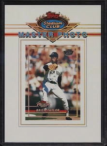 1993 Stadium Club 5x7 Master Photo Members Only Brien Taylor New York Yankees - Bild 1 von 2