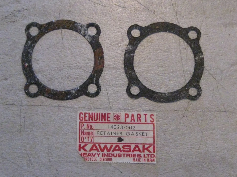 KAWASAKI KV75/75MT CÁRTER DINAMITA SELLO ACEITE JUNTAS RETENEDOR (2) ¡NUEVO EN CAJA! Foto 1 de 1