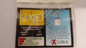 AMI FLY K-2, KOBRA HOOKS, made in Japan - Bild 1 von 3
