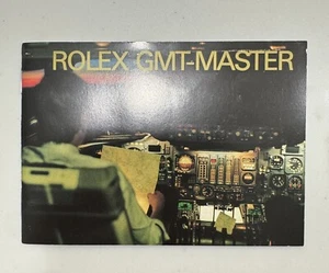 OEM Vintage 1994 Rolex GMT Master II Booklet Pepsi Coke 16710 16718 16713 16700 - Picture 1 of 5