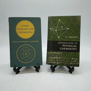 2 Vintage Academic H/B Chemistry Books - Intro to Phyis Chemistry, New Chemistry - Picture 1 of 14