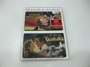 Gone with the Wind - Casablanca DVD Two Movies Sealed New - Picture 1 of 2