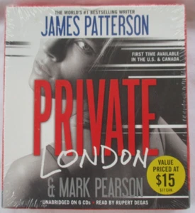 JAMES PATTERSON PRIVATE LONDON 6-CD HÖRBUCH - BRANDNEU - Bild 1 von 2