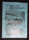 1887 THE YOUTH'S COMPANION Magazine GD 2.0 Christmas Number / Pears Soap Ad