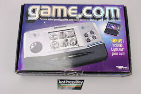 Tiger Game.com Portable Touch Screen Video Game System Complete! w/Lights Out