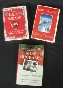 3 Christmas Books,Skipping Christmas, A Simple Christmas, The Christmas Sweater - Foto 1 di 11