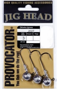 JIGKOPF PROVOCATOR JIGIT 3/0 10g 3 Stück und 3/0 12g 3 Stück, Hecht, Barsch, Weichköder - Bild 1 von 4