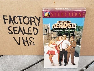 Revenge of the Nerds III: The Next Generation (1992) New Sealed VHS w/ Watermark - Picture 1 of 2