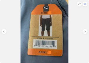 WEATHERPROOF VINTAGE BOYS PERFORMANCE CARGO SHORTS(GRAY, 10)NWT - Picture 1 of 4