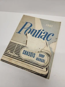 1961 Pontiac Service Shop Repair Manual Original, Good Condition. Vintage - Picture 1 of 5