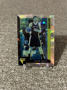 2020-21 Panini Flux Basketball #161 Jakob Poeltl FANATICS FACTORY CRACKED ICE
