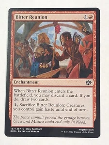 MTG TCG - Bitter Reunion 127/287 The Brothers War - NM (Free Shipping $5+) - Picture 1 of 2