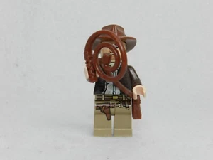 Lego Indiana Jones Minifigure with Satchel & Whip iaj001 #7627 #7623 ##7626  - Picture 1 of 4