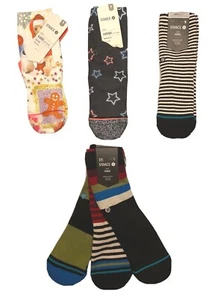 Stance Socks Girls or Boys Youth Sizes M=11-2 Youth L=3-5.5 Single or 3-Pack NWT - Picture 1 of 7