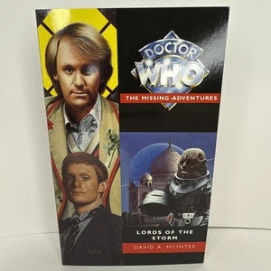 LORDS OF THE STORM by David A McIntee book Doctor Who The Missing Adventures UK - Picture 1 of 9