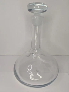 Vintage Blenko Glass Decanter 6516? In Crystal - Picture 1 of 12