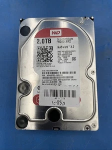 Western Digital WD Red NAS 3.0 WD20EFRX 2TB 3.5" SATA III NAS Hard Drive - Photo 1/2