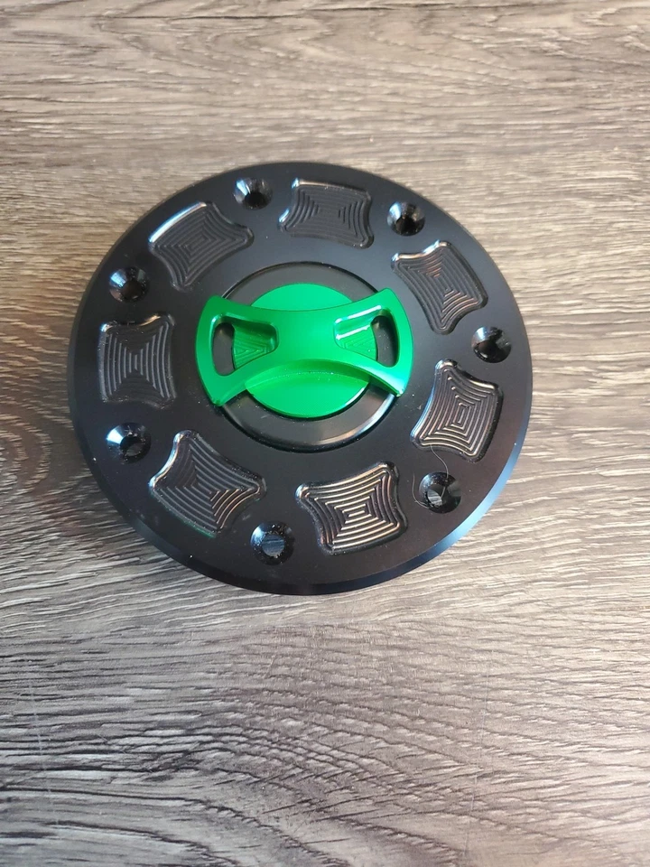 Gas Cap Tank Cover Fuel Tank Cap For Kawasaki NINJA 500 / EX500 / 500R 1987-2001 Foto 1 de 4