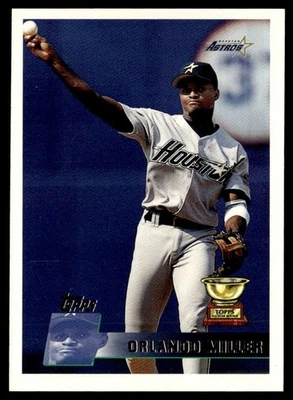 1996 Topps Orlando Miller Houston Astros #64 - Image 1 of 2