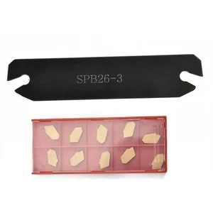 Useful Carbide insert Set Thread Tools 110mm Cut-Off Cutting GTN-3 SP300 - Picture 1 of 12