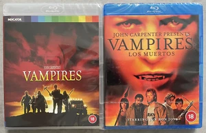 VAMPIRES / VAMPIRES LOS MUERTOS John Carpenters New Region B Blu Ray - Picture 1 of 3
