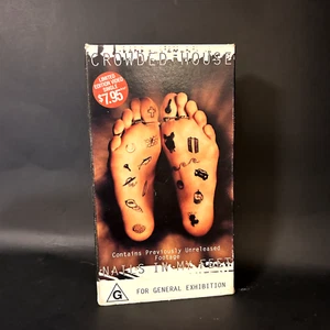 Crowded House: Nails In My Feet VHS 1993 Small Paper Case GC No SSS - Picture 1 of 7