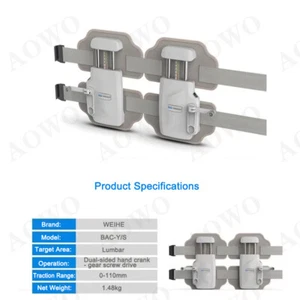 Cinturón médico de tracción trasera 450N Force - Dispositivo portátil de descompresión de columna - Imagen 1 de 13