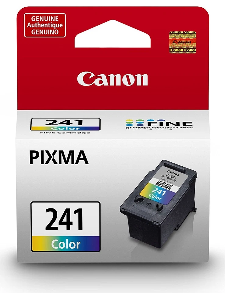 Cartucho de tinta de color genuino Canon CL-241 - ¡Distribuidor autorizado Canon! Foto 1 de 1
