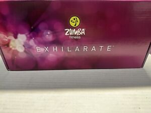 Zumba Fitness Exhilarate Body Shaping System 5 DVD Set + Toning Sticks Brand New