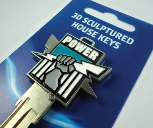 Creative Keys PORT ADELAIDE POWER House Key-Not Scanlens,Football, Footy,-LQQK! - Picture 1 of 4
