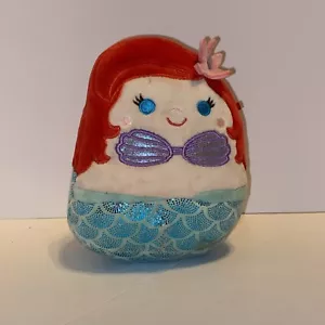 Squishmallow 5 Inch Disney The Little Mermaid Ariel Squishy Stuffed Plush New - Picture 1 of 4