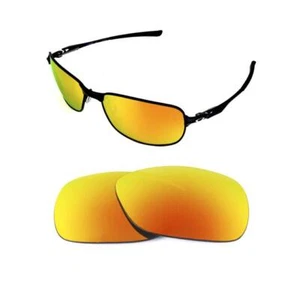 NEW POLARIZED REPLACEMENT FIRE RED LENS FOR OAKLEY C-WIRE SUNGLASSES - Picture 1 of 4