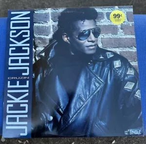 Jackie Jackson – Cruzin (5 tracks) 12" Single Polydor 889 035-1 - 1989 - NM/ EX - Imagen 1 de 3