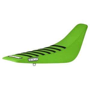 2020-2024 Kawasaki KLX 230 gripper seat cover all GREEN with BLACK ribs #371 - Picture 1 of 5