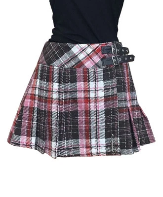 New Ladies Tartan Scottish Moffat Kilt Women Skirt Fancy Dress Costume - Image 1 of 4