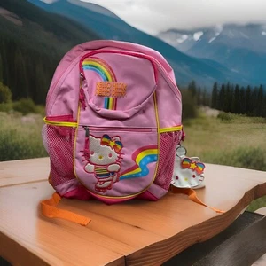 NEW VTG Sanrio Hello Kitty Backpack Rainbow Rollerskating, Multicolored (2004) - Picture 1 of 5