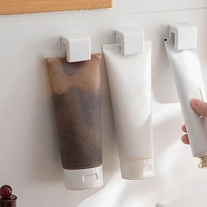 1Pz Organizzatore di Stoccaggio Robusto Spazzolino Clip Senza Punzoni Appendino Porta Plastica - Foto 1 di 20