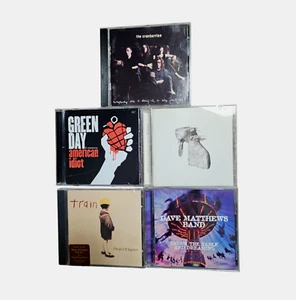 Lot of 5 Rock CDs - The Cranberries, Green Day, Coldplay, Train, Dave Matthews - Picture 1 of 9