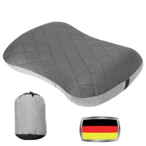Outdoor aufblasbares Kissen, Ultraleichtes Kopfkissen für Strand, Reise, Camping - Bild 1 von 13