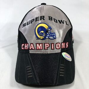 VTG Puma St. Louis Rams Hat Cap 2000 Super Bowl XXXIV 34 NFL NWT W/ Pin One Size
